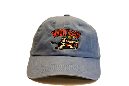 Wholly Cow Baseball Hat Royal Blue