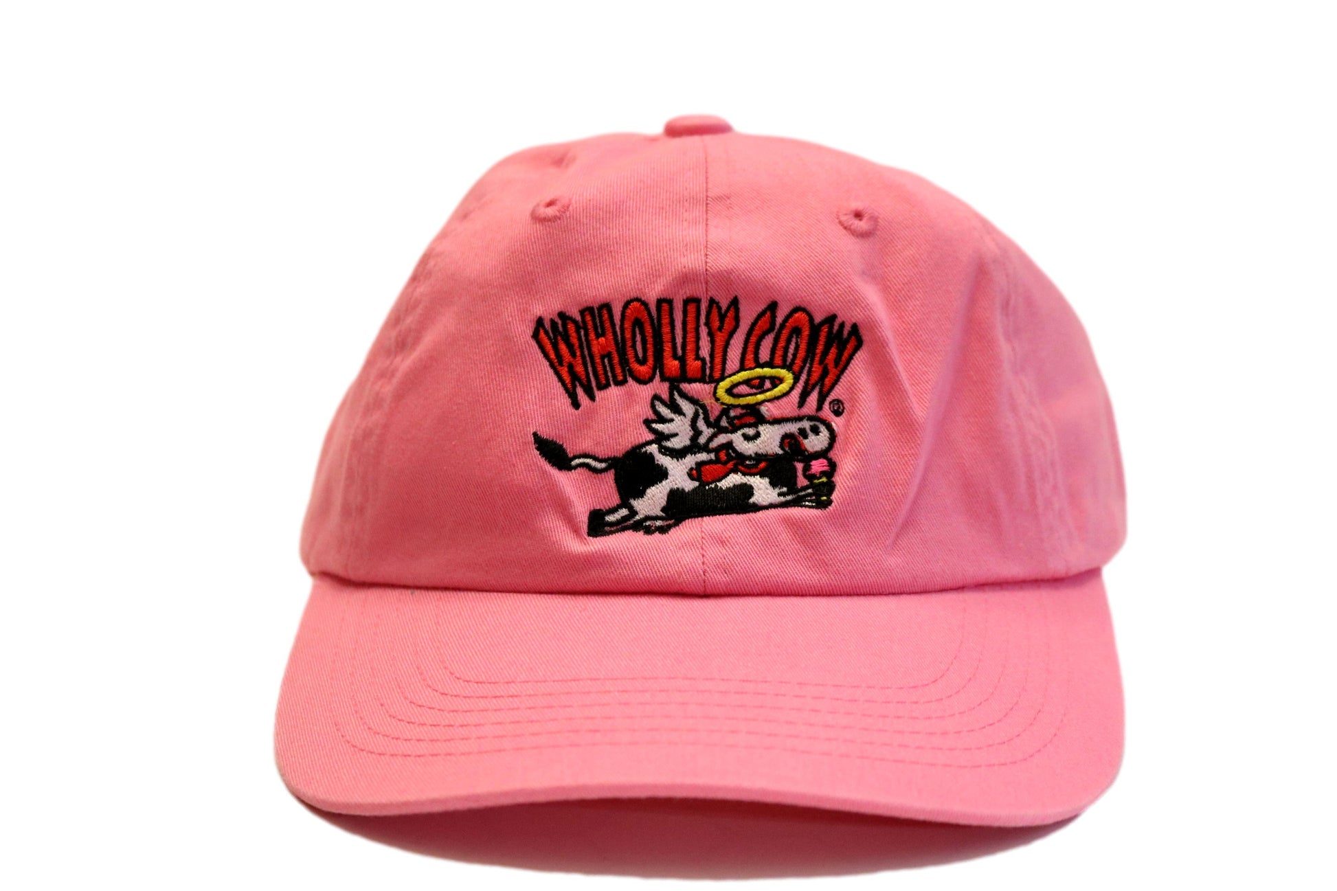 Wholly Cow Ball Cap Pink