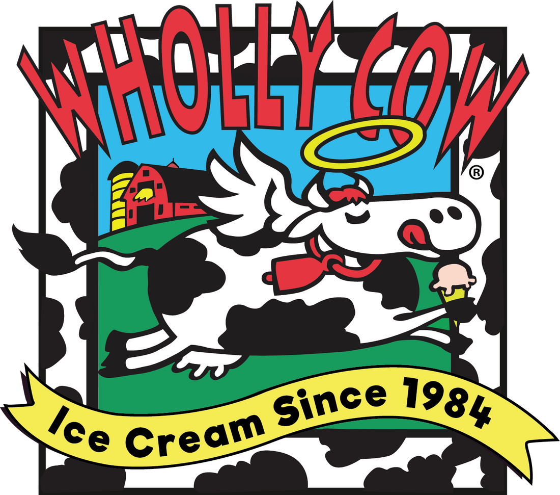 Wholly Cow Ice Cream Original Logo