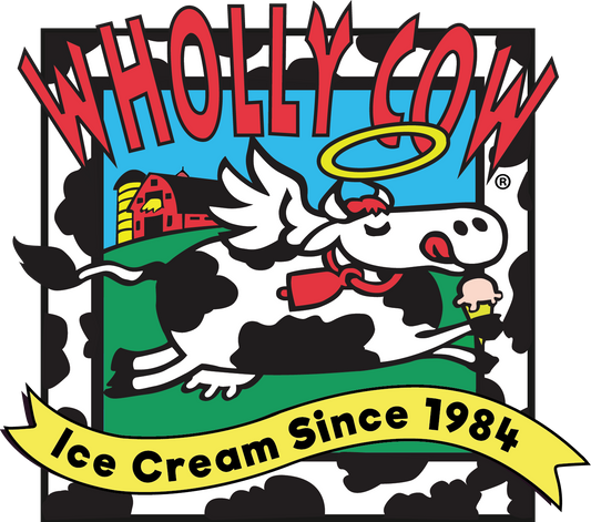 Wholly Cow Ice Cream Original Logo