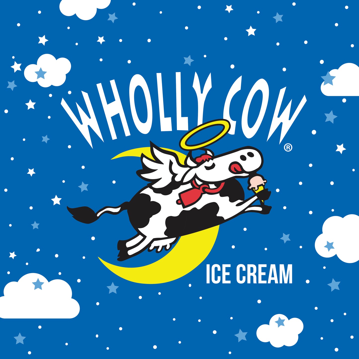 Wholly Cow Logo T-Shirt "Oh My Stars"