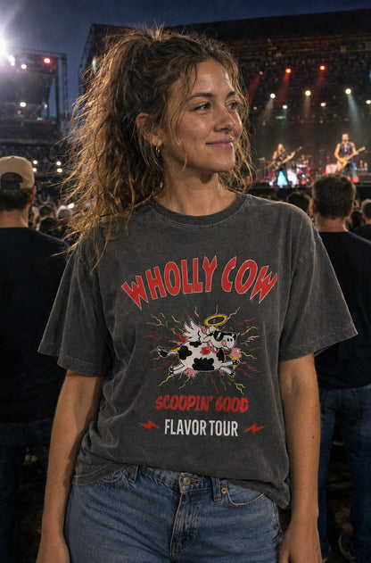 Wholly Cow TShirt "Flavor Tour Concert"